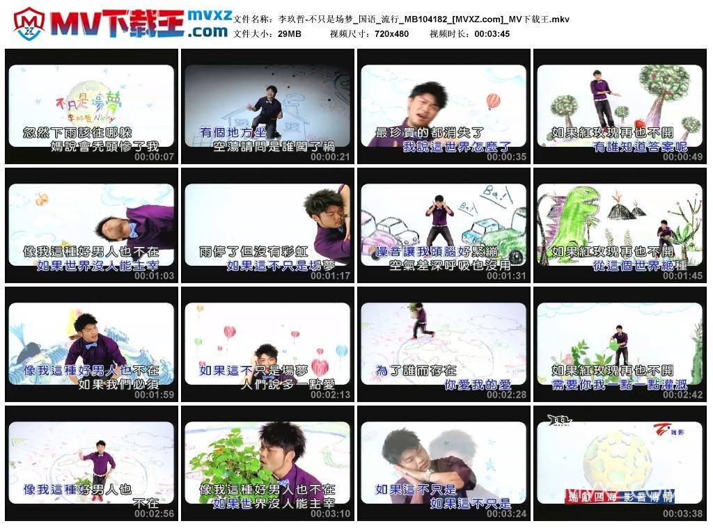 李玖哲-不只是场梦_国语_流行_MB104182